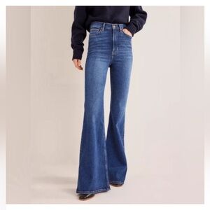 SKY HIGH 70s Style Super Flare Jeans NWT